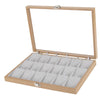 Storage Case Tray Holder Jewelry Display Earring Necklaces Organizer Box