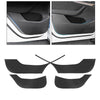 For Tesla Model 3 Door Protection 4x Anti-Kick Interior Stickers Matte Black