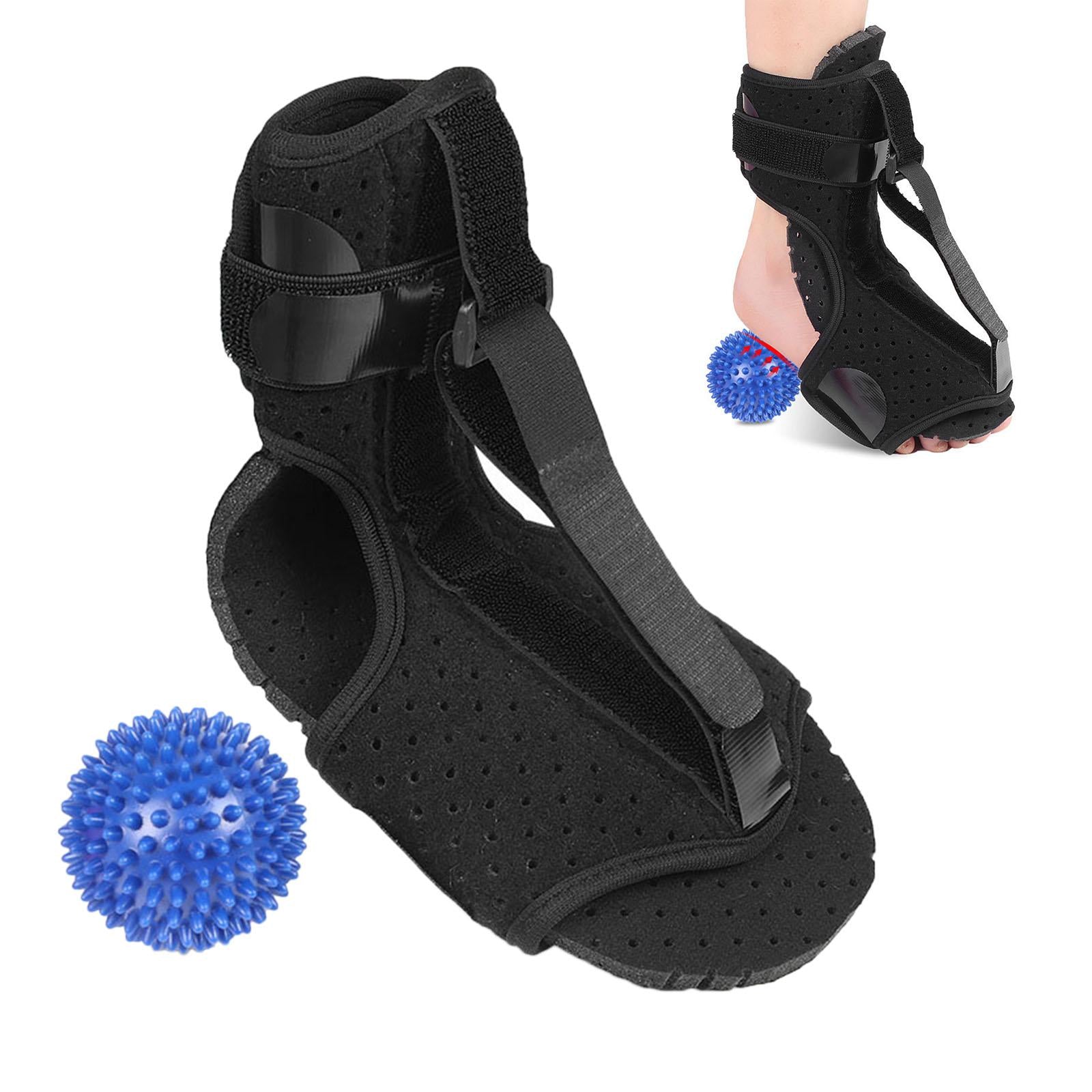 Adjustable Plantar Fasciitis Night Splint Relief Plantaritis Brace with Ball