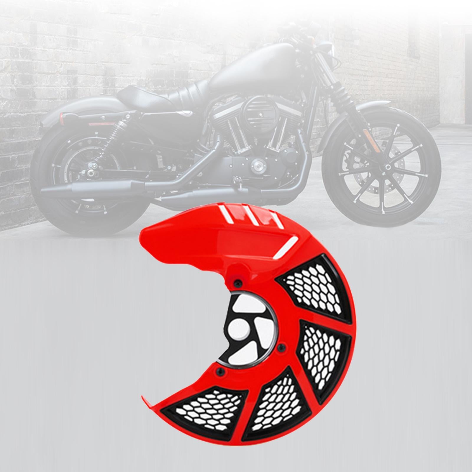 Front Brake Disc Rotor Guard Cover Protector For HONDA CRF250X Red