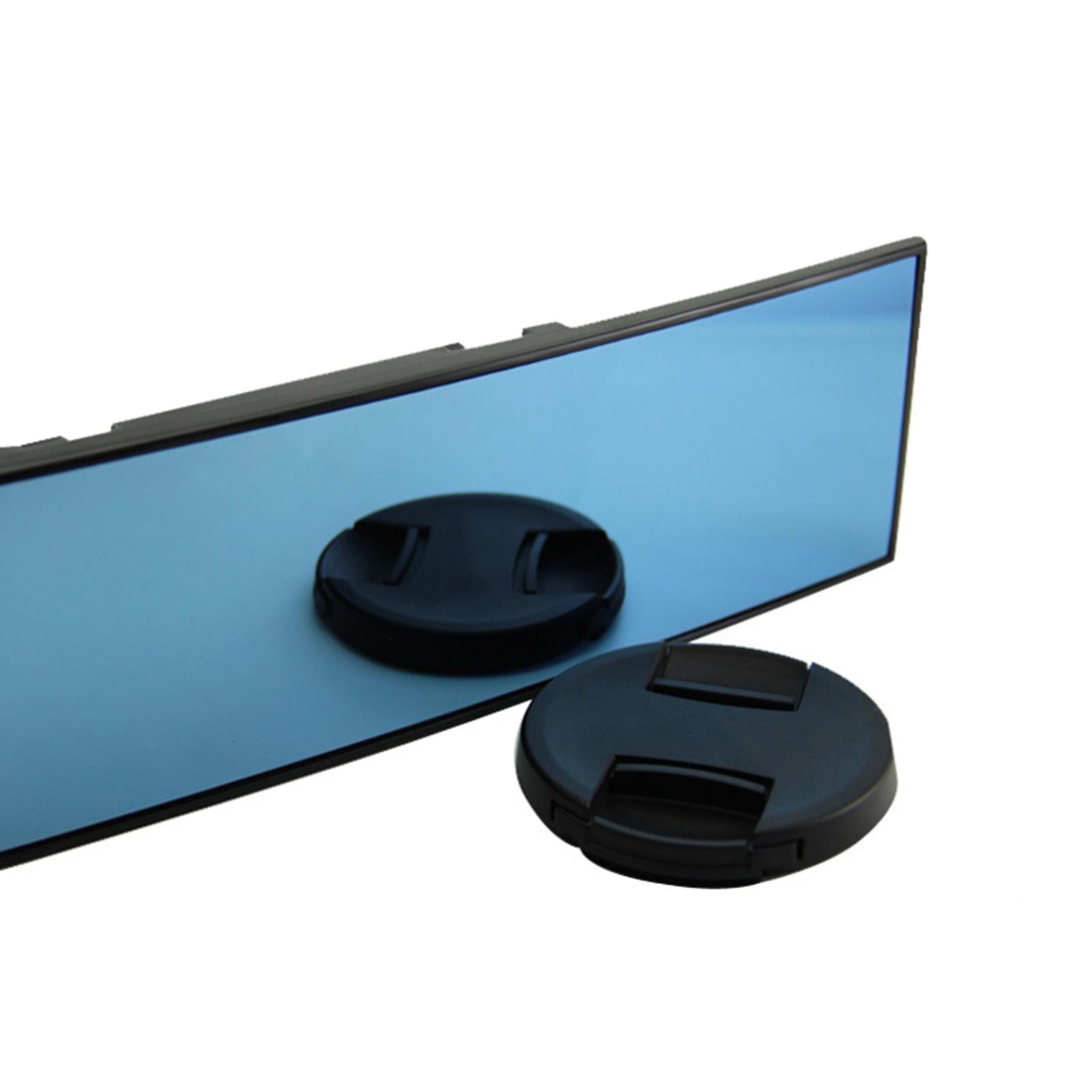 11.8" 300mm Universal Car Interior Anti Glare Rear View Mirror  blue