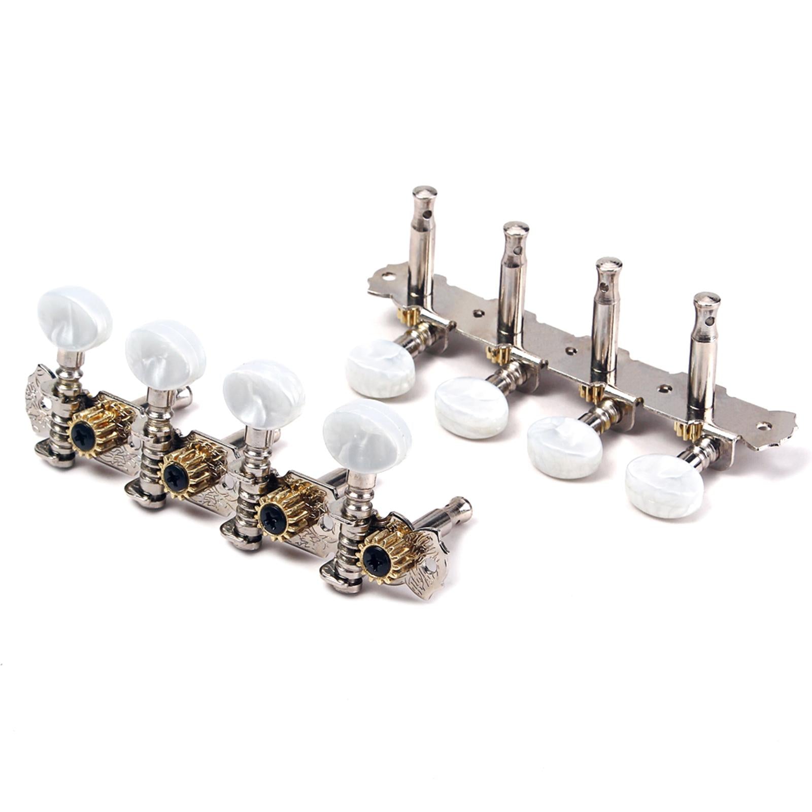 Guitar Mandolin Tuning Pegs Keys Round Heads Machine Heads Double Hole