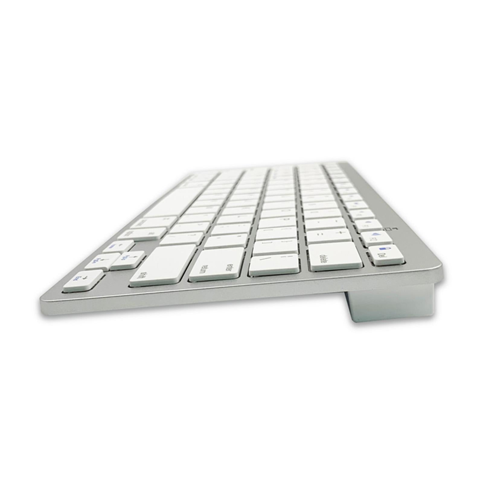 UltraThin 78 Key Wireless Bluetooth Keyboard Arabic for IOS/Android/Windows