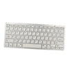 UltraThin 78 Key Wireless Bluetooth Keyboard Arabic for IOS/Android/Windows