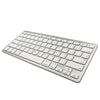 Portable Silver Mini Thai 78 Keys Wireless Bluetooth Keyboard for Tablet PC