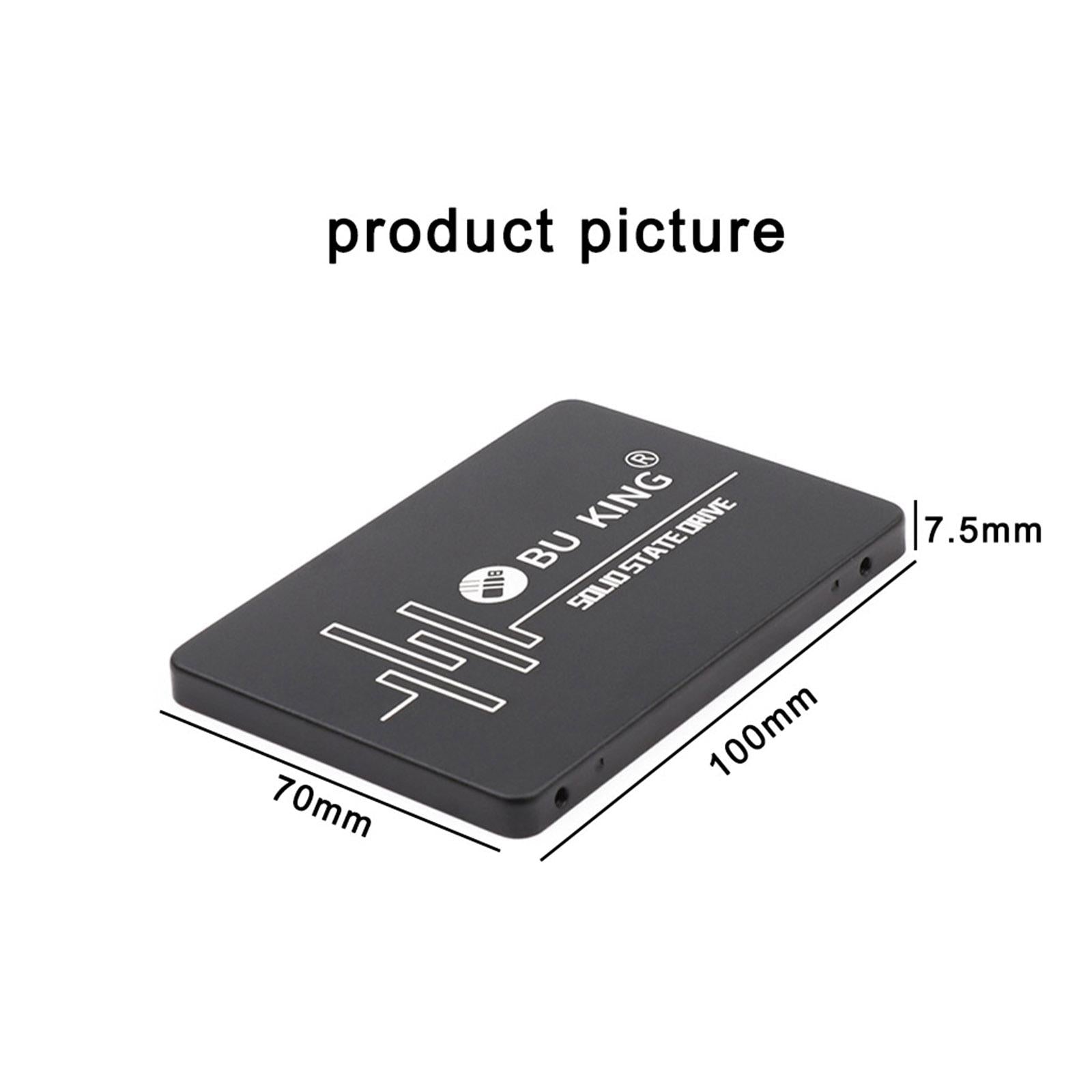 2.5" SATA III Internal SSD Solid State Driver Solid-State Hard Drive 60G