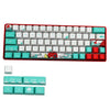 71 Keys Coral Sea Keycaps PBT Dye Sub Set For Cherry MX Keyboards English