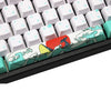 110-Key Coral Sea DYE-SUB PBT Keycaps DIY for Cherry MX Keyboards Japanese