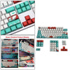 110-Key Coral Sea DYE-SUB PBT Keycaps DIY for Cherry MX Keyboards English