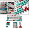 110-Key Coral Sea DYE-SUB PBT Keycaps DIY for Cherry MX Keyboards English