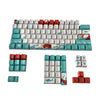 110-Key Coral Sea DYE-SUB PBT Keycaps DIY for Cherry MX Keyboards English