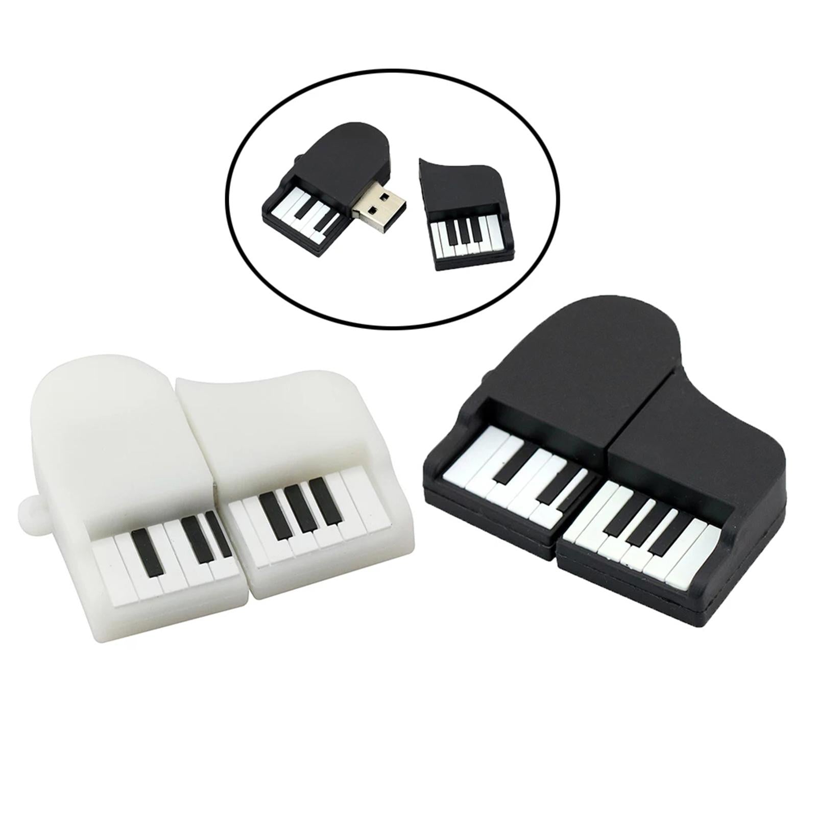 Piano Model USB Compact for Computer Data Storage Data Back-up Gifts 128GB