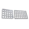 Transparent Button Tester Base Acrylic Storage for Keyboard 11x9x1cm