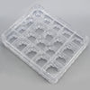 Transparent Button Tester Base Acrylic Storage for Keyboard 11x9x1cm