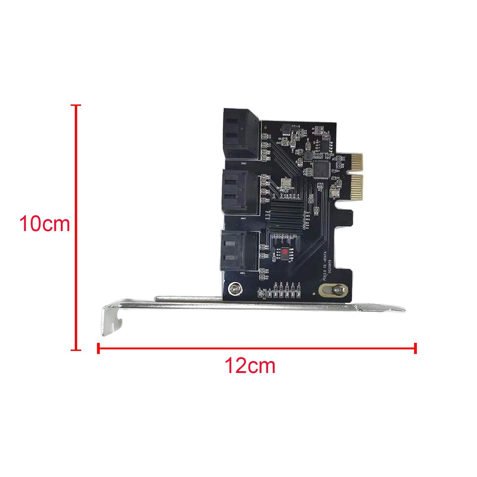 PCI-E To 6 Ports SATA 3.0 PCIE SATA3 6Gbps Expansion Card PCI-E Adapter