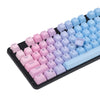 104 Keys Mechanical Switch Keyboard Keycaps PBT Keycaps  Blue Pink Gradient