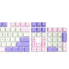 108 Key Mechanical Keyboard Keycaps Pink & Purple Dustproof Waterproof Home