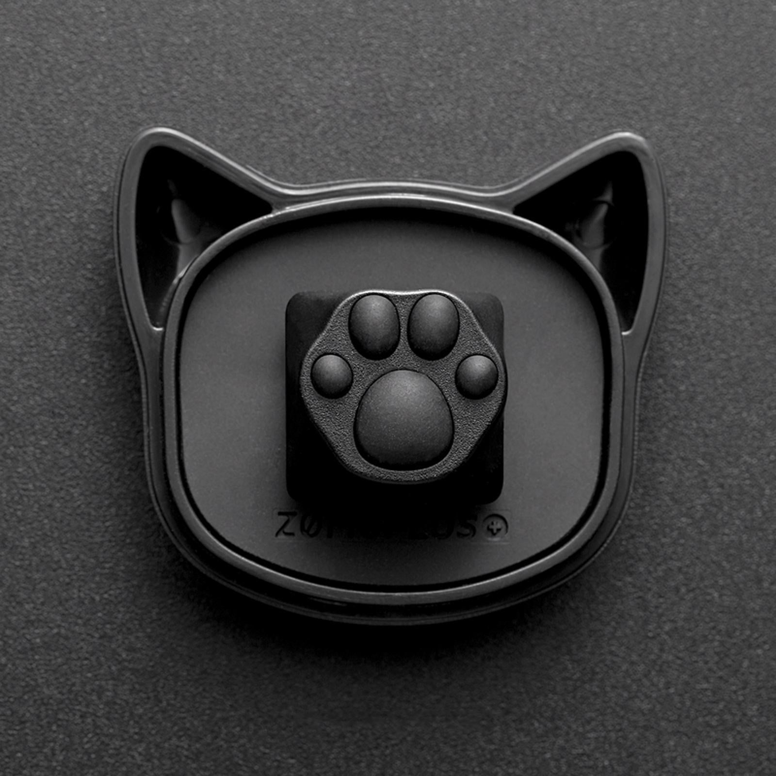 Customized ABS Silicone Kitty Paw Cat Paws Pad Keyboard key Caps Black Gray