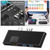 6 in 1 Docking Station HDMI USB3.1 Ethernet LAN for Surface Pro 4/5/6 Black