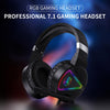 F16 3.5mm Wired Gaming Headset RGB Surround w/ Mic Headphones For PC Laptop