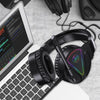 F16 3.5mm Wired Gaming Headset RGB Surround w/ Mic Headphones For PC Laptop