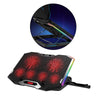 Gaming RGB Laptop Cooler Stand Cooling Pad for 12 to 18