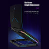 Gaming RGB Laptop Cooler Stand Cooling Pad for 12 to 18