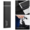 1T Alloy External Portable SSD USB3.1 for Android Tablet Laptops Black