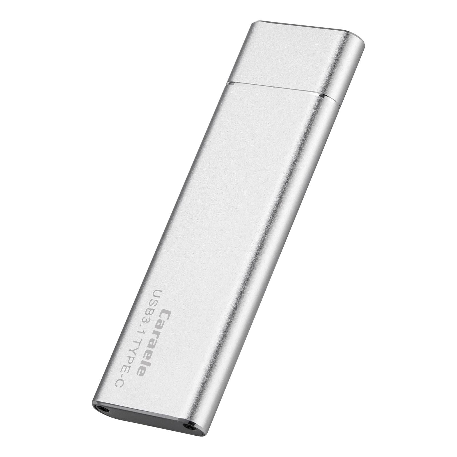 1T Alloy External Portable SSD USB3.1 for Android Tablet Laptops Silver