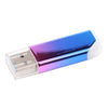 Portable USB Flash Drive USB3.0 Metal USB Memory Stick Gradient Purple 256GB