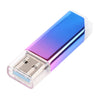 Portable USB Flash Drive USB3.0 Metal USB Memory Stick Gradient Purple 256GB