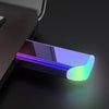 Portable USB Flash Drive USB3.0 Metal USB Memory Stick Gradient Purple 256GB