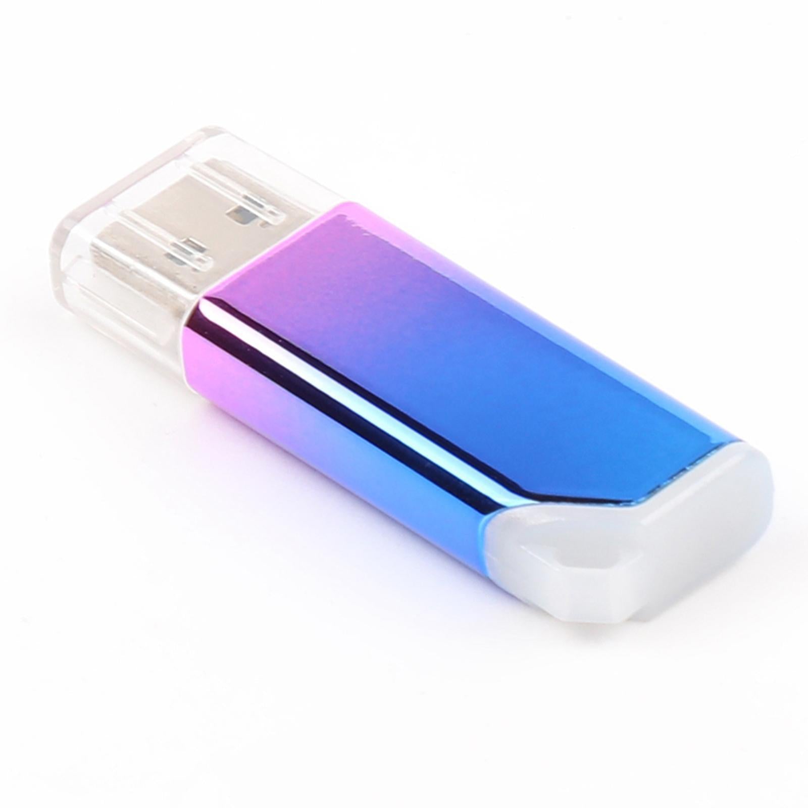 Portable USB Flash Drive USB3.0 Metal USB Memory Stick Gradient Purple 32GB