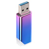 Portable USB Flash Drive USB3.0 Metal USB Memory Stick Gradient Purple 32GB