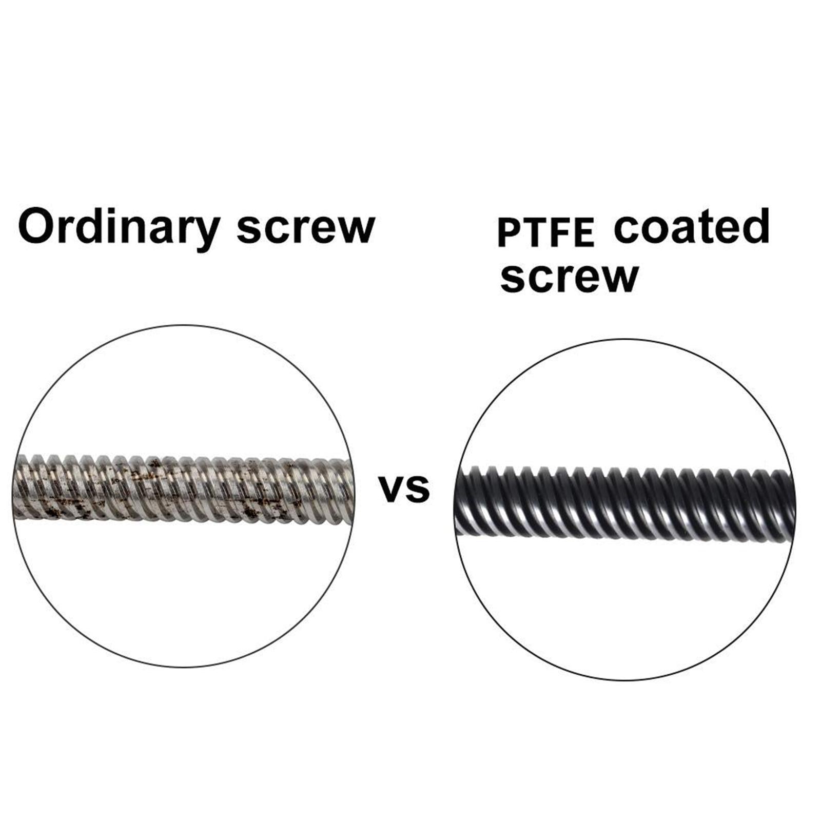 T8 PTFE Coated Lead Screw 2mm/8mm w/ Nut for CR10/CR10S 3D Printer Supplies