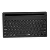 Gaming 2.4G Wireless BT Dual-mode Keyboard 79 Keys Retro Round Key Plug&play Black