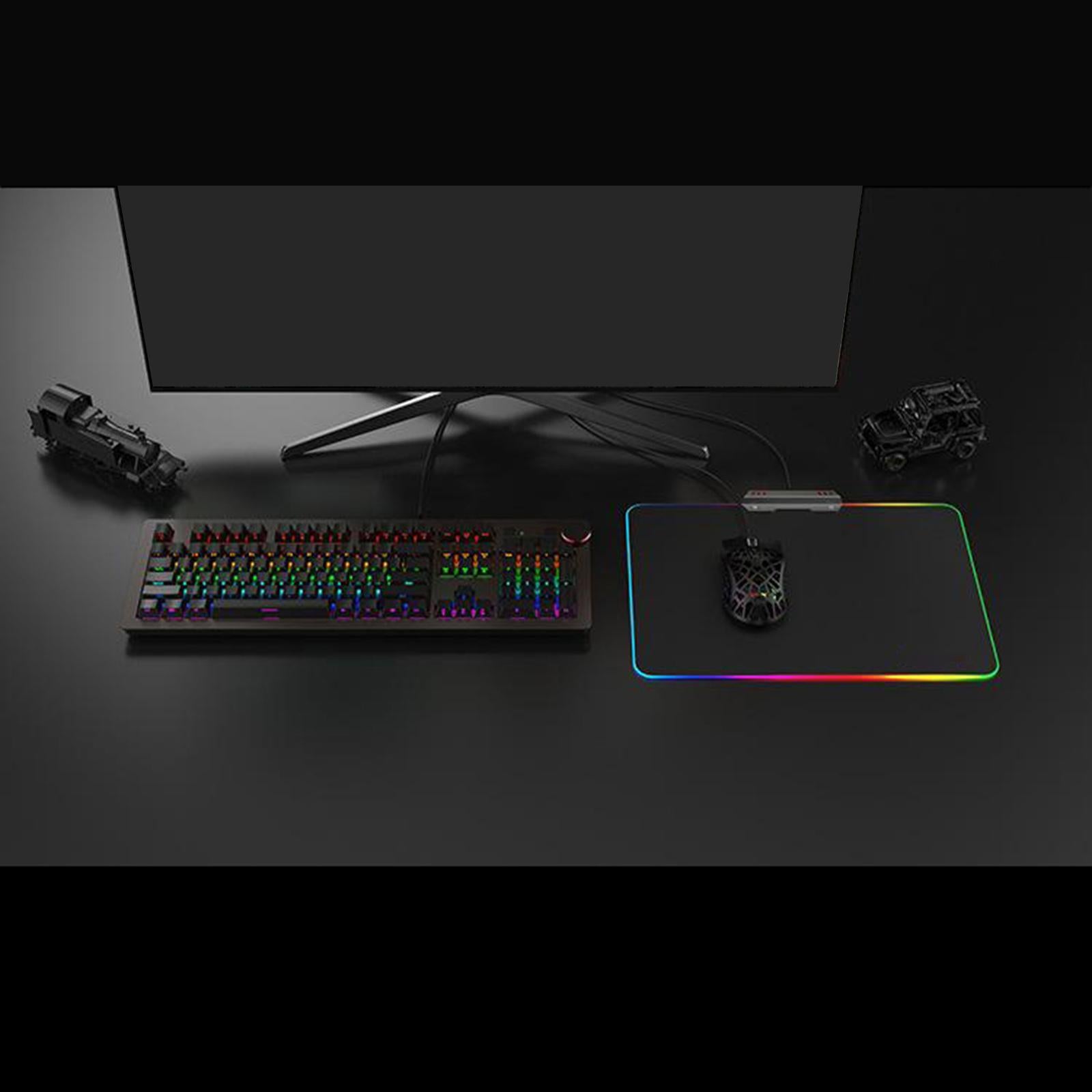 Ultralight RGB Gaming Mouse Wired Honeycomb Design for Computer Black