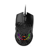 Ultralight RGB Gaming Mouse Wired Honeycomb Design for Computer Black