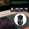 Gaming Lightweight Mouse USB Gamer Laptop PC 7 Buttons for Windows 7/8/10/XP Black