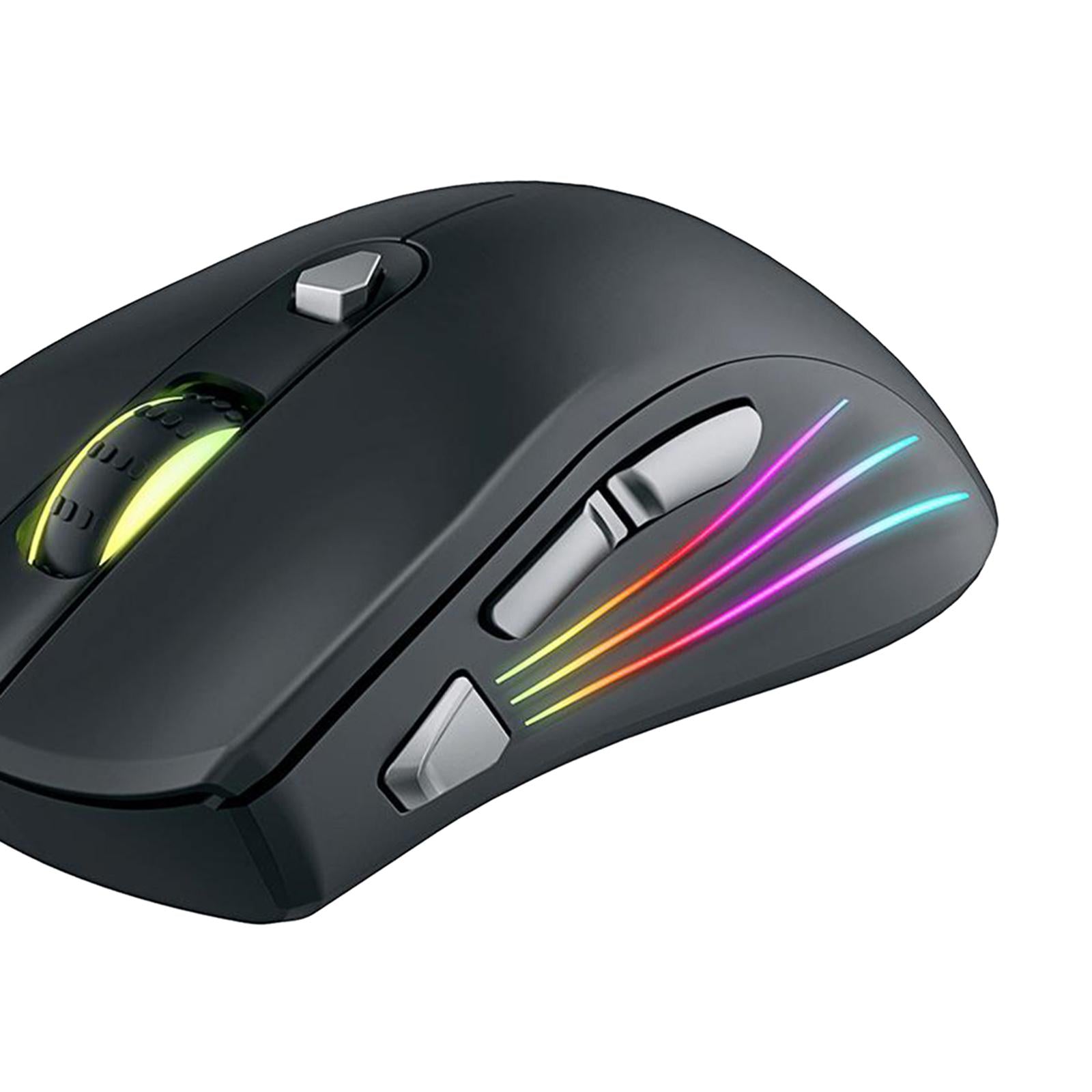 Computer Wired Gaming Mouse 7200 DPI Optical Mice RGB Backlit Pro Gamer