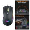 Computer Wired Gaming Mouse 7200 DPI Optical Mice RGB Backlit Pro Gamer