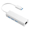 USB 3.0 Gigabit Ethernet Network Adapter 1000Mbps USB Adapter Laptop Silver