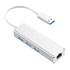 USB 3.0 Gigabit Ethernet Network Adapter 1000Mbps USB Adapter Laptop Silver