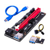 PCI-E VER 009S 1x to 16x Graphic Extension USB 3.0 Adapter Blue USB Cable