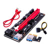 PCI-E VER 009S 1x to 16x Graphic Extension USB 3.0 Adapter Red USB Cable