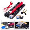 PCI-E VER 009S 1x to 16x Graphic Extension USB 3.0 Adapter Red USB Cable