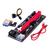 PCI-E VER 009S 1x to 16x Graphic Extension USB 3.0 Adapter Red USB Cable