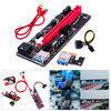 PCI-E VER 009S 1x to 16x Graphic Extension USB 3.0 Adapter Red USB Cable