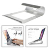 Portable 11-15inches Tablets Cooling Stand Humanized Design Silver