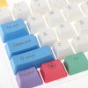 PBT 104 Keycaps Set DIY For Most Mechanical Keyboard Relieve Fatigue Style 5